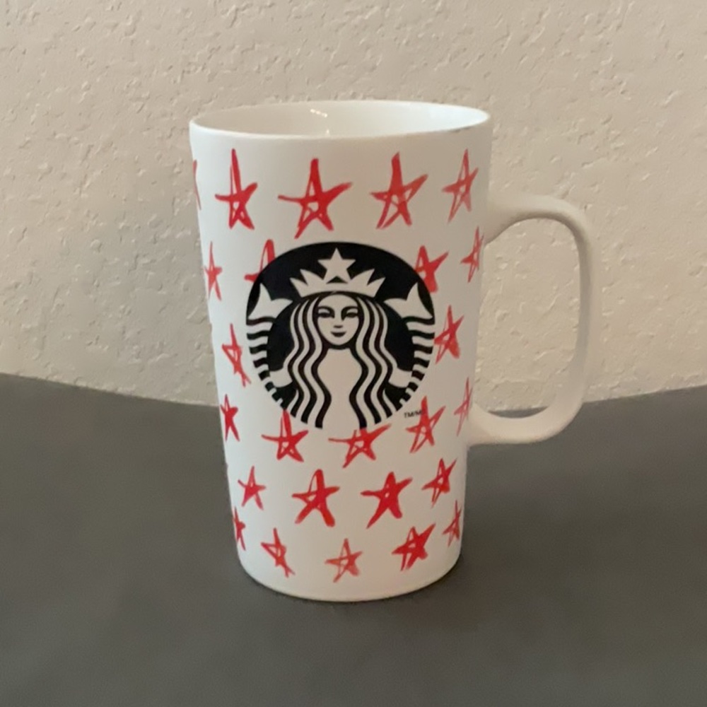 Starbucks 16oz Red Star Mug 2014